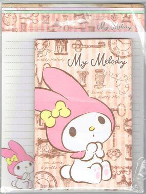 Sanrio MY MELODY Stationery Set, Envelopes, Paper Japan Hello Kitty